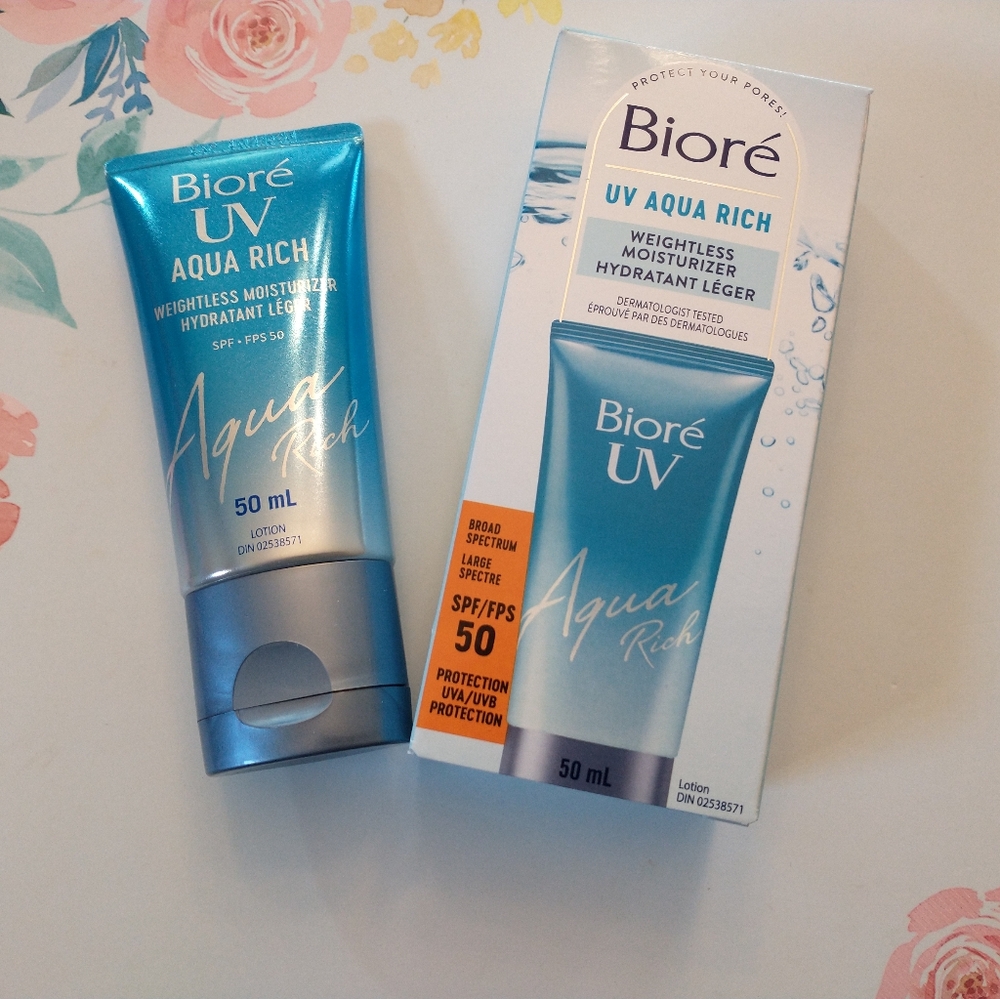 ✨HOST PICK ✨ Biore UV Aqua Rich Moisturizer SPF50 Asian Beauty Sunscreen